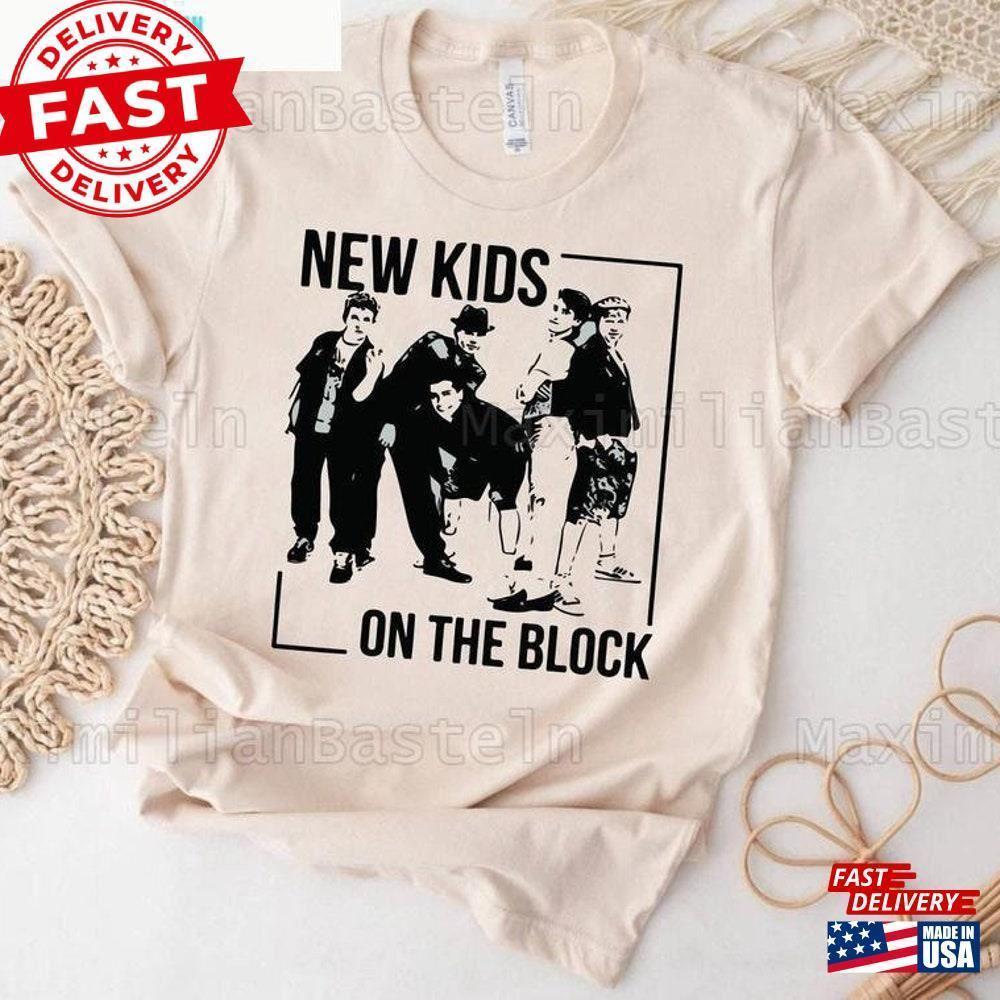 Nkotb T-Shirt New Kids On The Block Shirt Group Concert Unisex